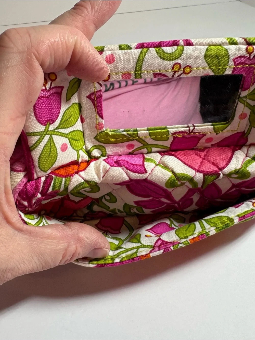 Vera Bradley Lilli Bell Cosmetic Bag, ID Pouch & Manicure Set (no tools)